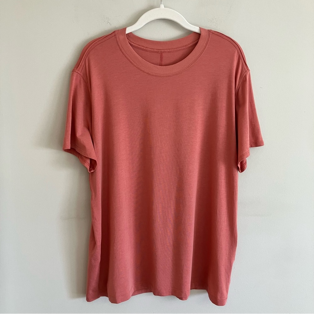 Lululemon All Yours Tee Shirt Vitasea Boyfriend Copper Clay 6